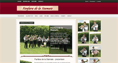 Desktop Screenshot of fanfara-stamate.ro